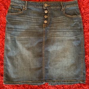 Maurices Denim Jean Skirt
